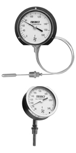 Details about   Trerice Bi-Metal Thermometer B8360409 150/750F & 50/400C 